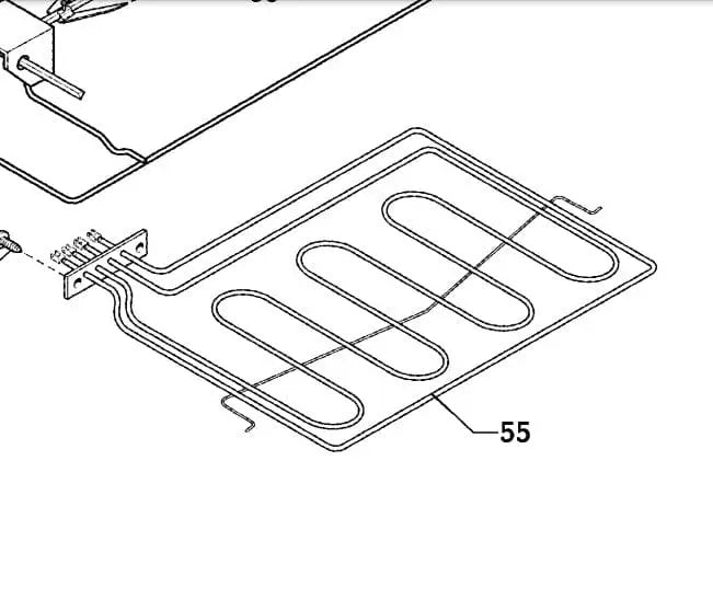 Resistenza per forno Zanussi ZOS79 ZANUSSI