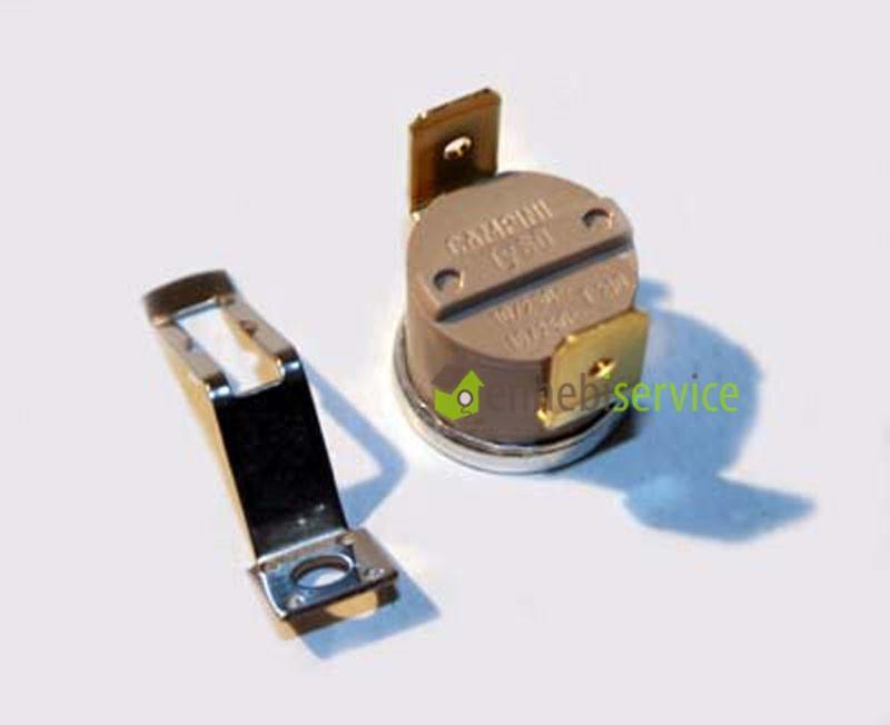 termostato scatto fisso nc 130 con staffa ENNEBISERVICE