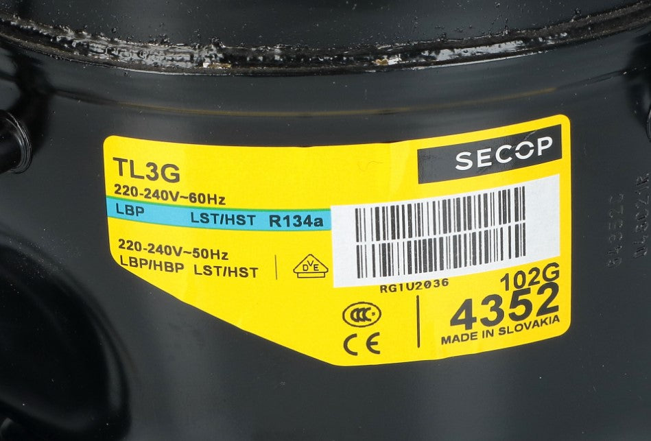 Kubigel GD24AA R134 LBP 2.44 ccm Kompressor